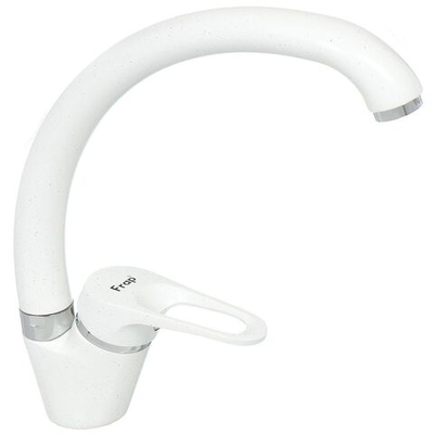 Смеситель для кухни, Frap, с картриджем, бел, F4113-8