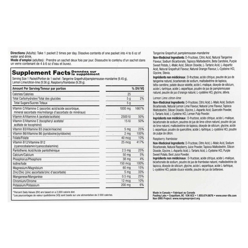 Ener-C, мультивитаминная смесь для приготовления напитка, пенящийся, ассорти вкусов, 1000 мг, 30 пакетиков, 282,9 г (9,9 унции)