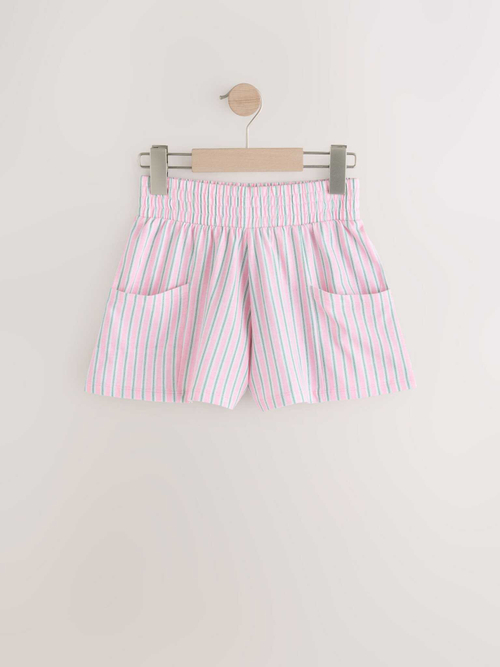 Шорты для девочки Next E61-339, 3 шт., Розовый, Голубой