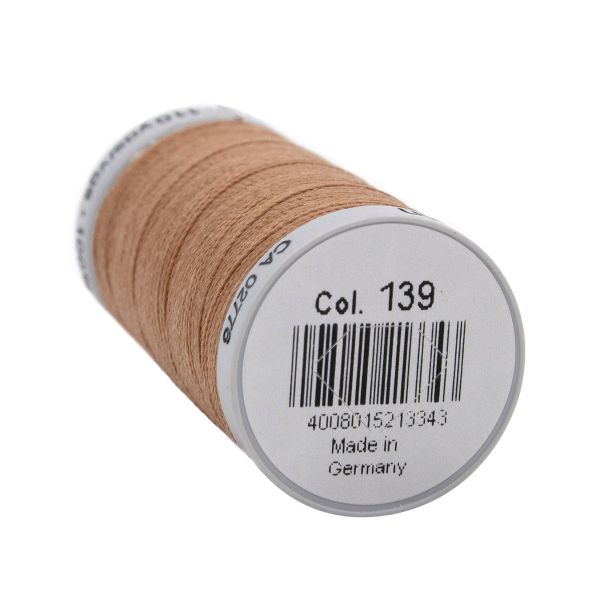 Нитки суперкрепкие Gutermann Extra Strong M782 №40 (100 метров), 5 кат. | 139 бежево-коричневый