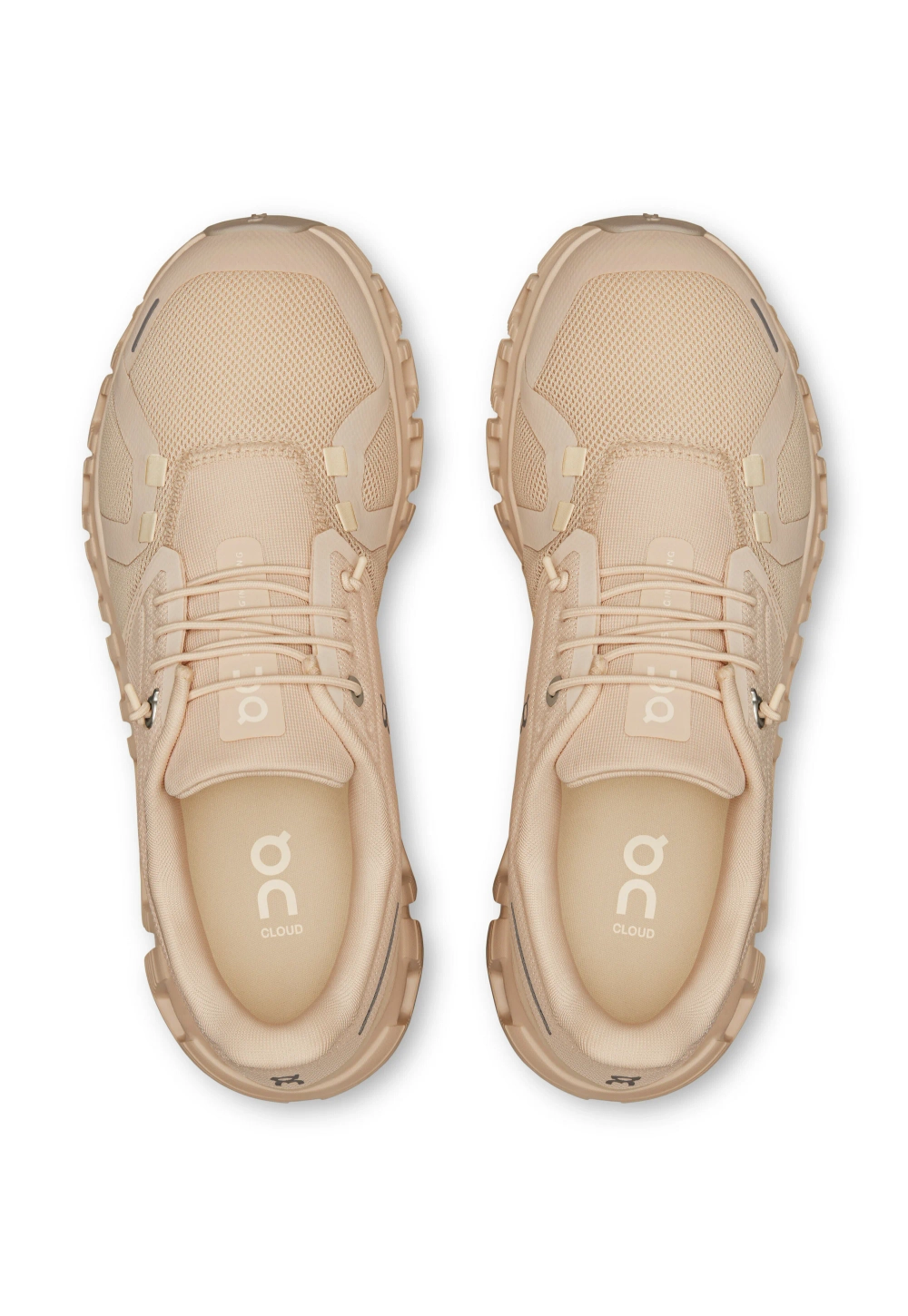 Женские Кроссовки для бега On Cloud 6 sand sand