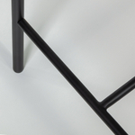 Стул полубарный Adele, ткань, светло-серый