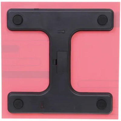 Весы напольные электронные «Stone» 28*28*0,5 см (работает от 2хААА), розовый