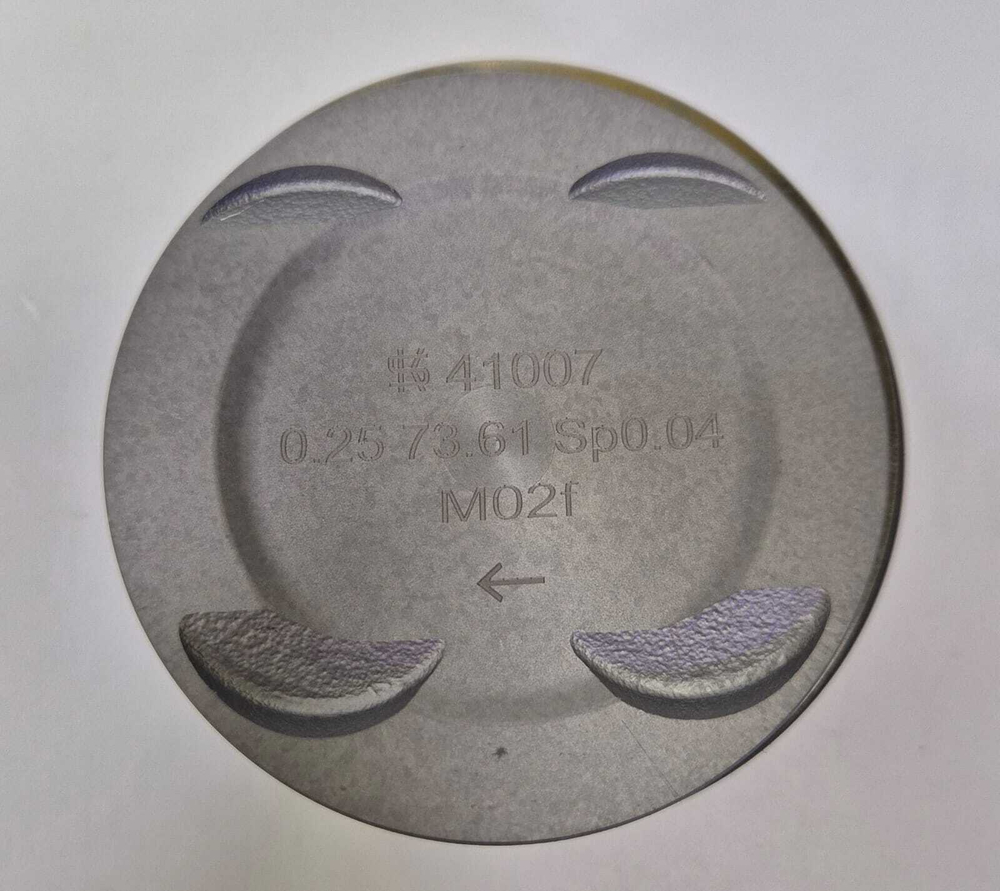 Поршни с кольцами +0.25 A14XER  Kolbenschmidt