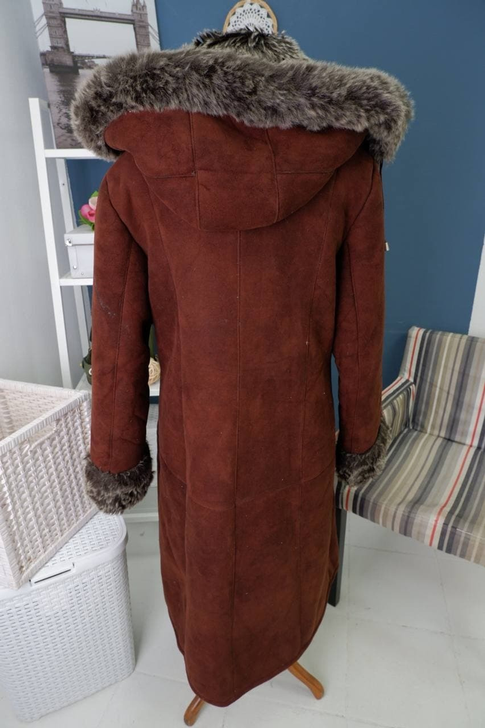 Дубленка Wu Yi зимняя 50-52 размер