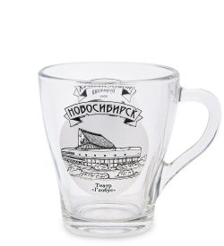 Народные промыслы ЯЛ-15-04 Кружка «Новосибирск» (стекло)
