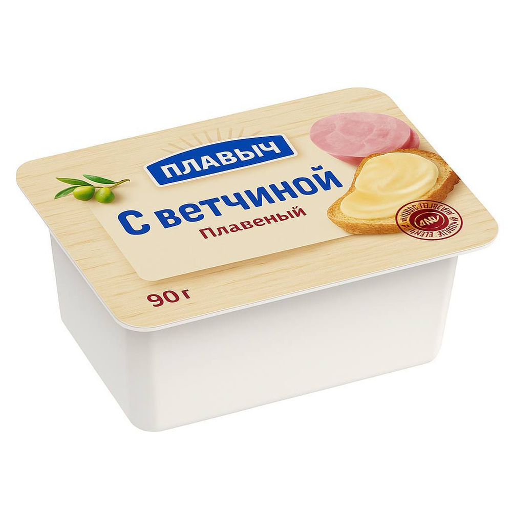 Сыр плавленый К столу с ветчиной 50% 100 гр