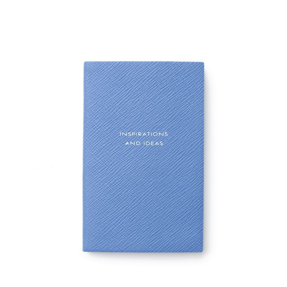 Smythson Блокнот Inspirations And Ideas Panama Notebook, Bright Coral (светло-зеленый)