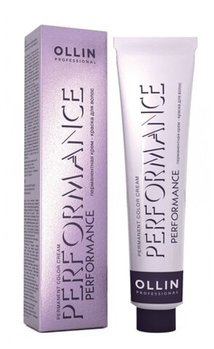 OLLIN PERFORMANCE 0/11 пепельный 60мл Перманентная крем-краска для волос