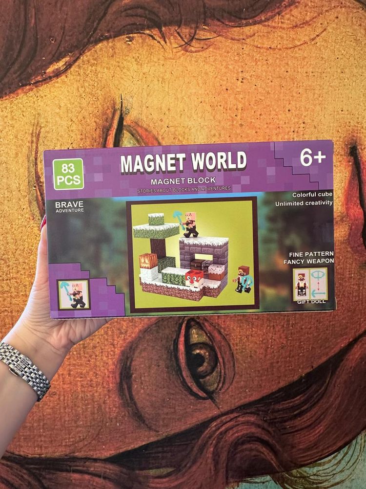 Конструктор магнитный &quot;Magnet world&quot;, 83 дет