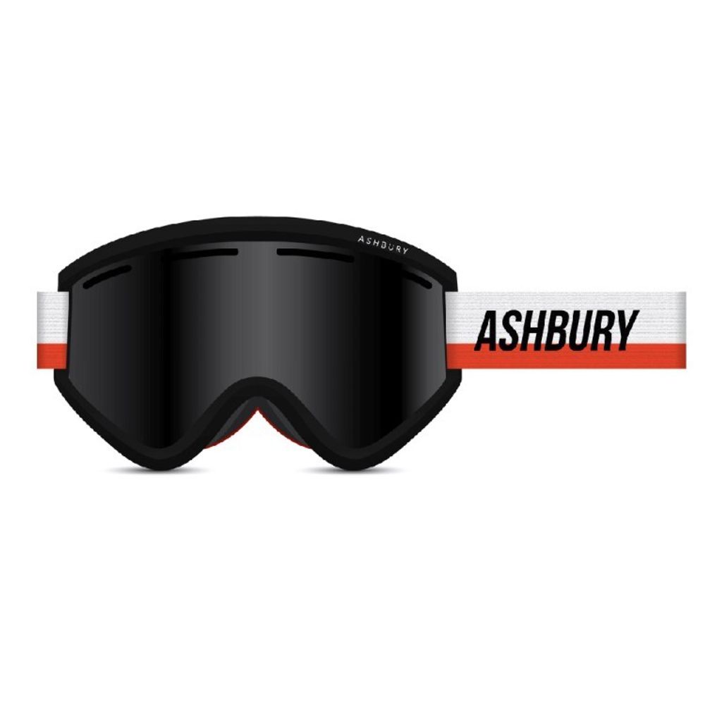 Маска горнолыжная ASHBURY BLACKBIRD CANVAS (DARK SMOKE LENS/YELLOW SPARE)