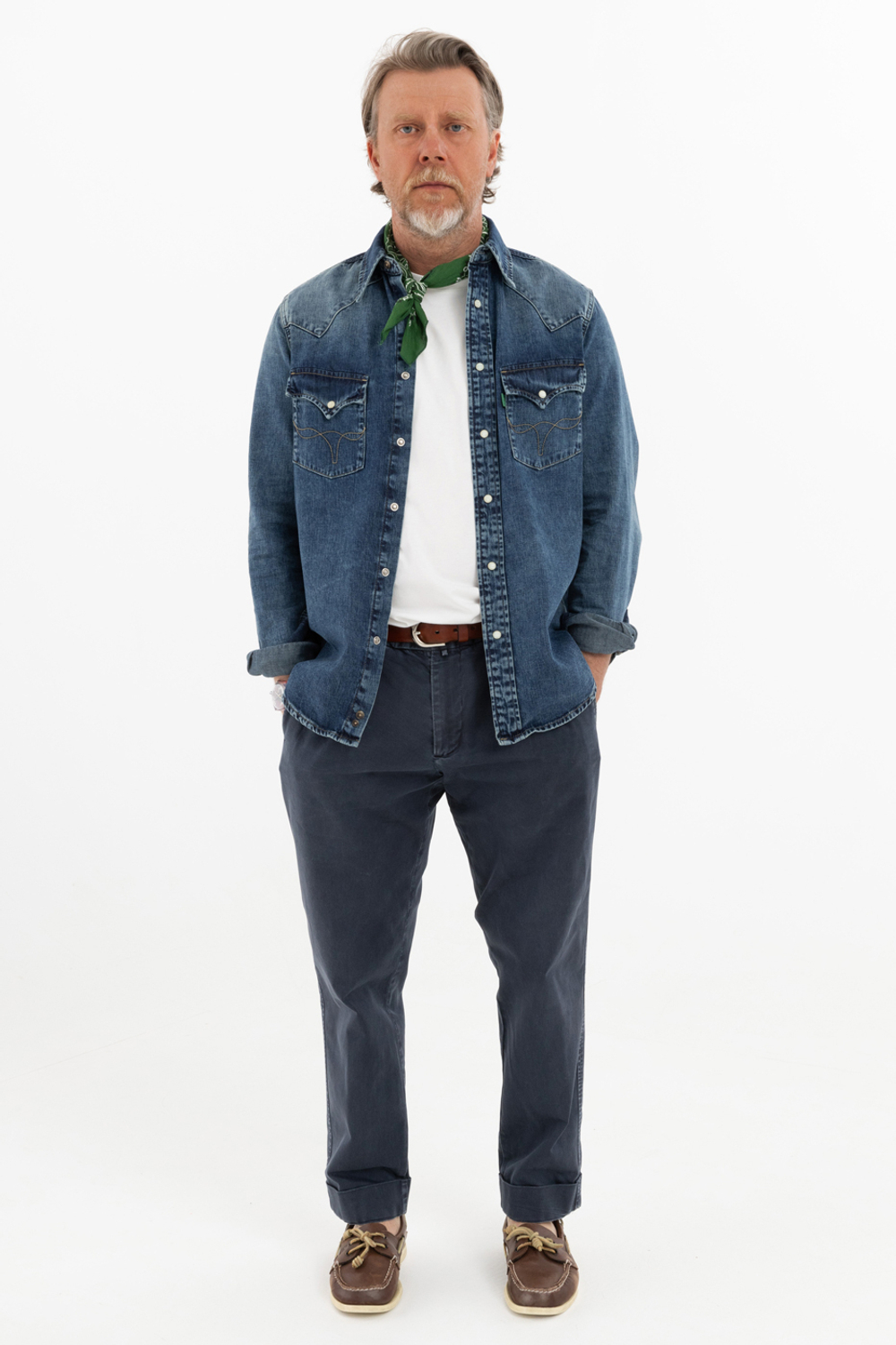 ДЖИНСОВАЯ РУБАШКА