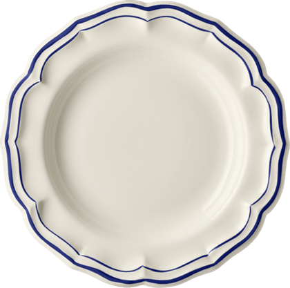 Блюдо круглое глубокое Gien Filet Cobalt (31 см)