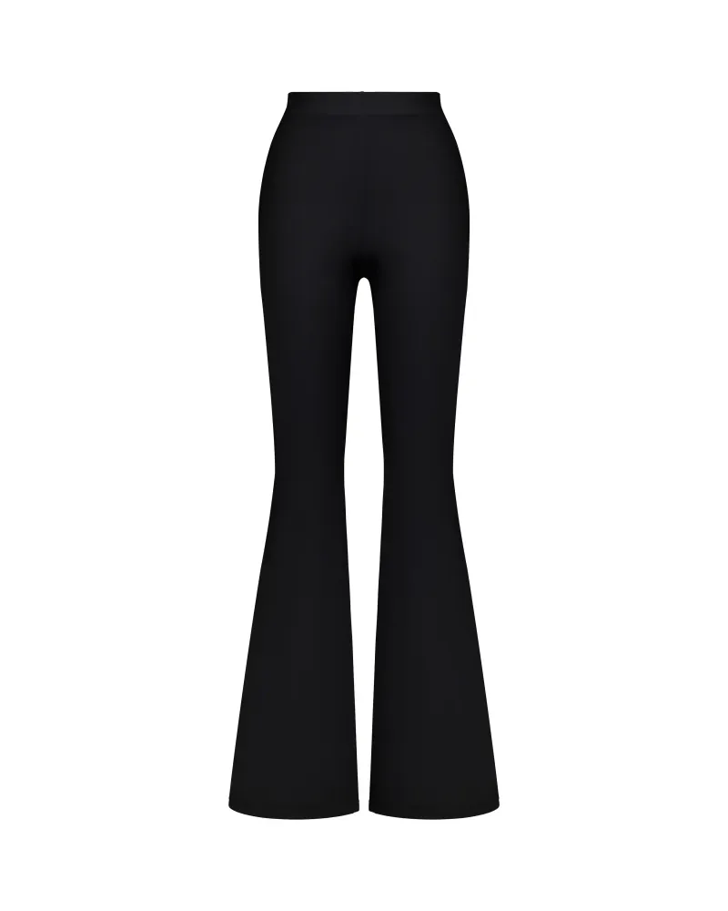 Julia, брюки из черного бифлекса