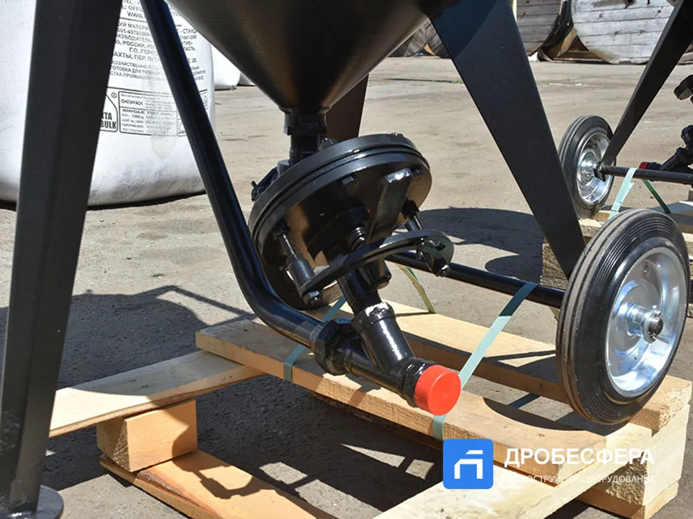 Пескоструйный аппарат PST-PS-100-2 с шиберным дозатором