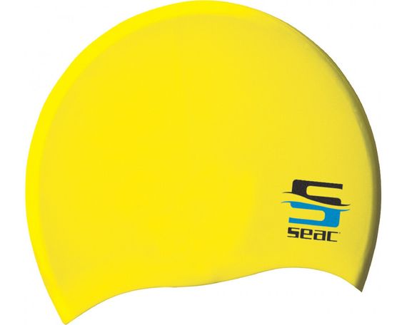 Шапочка для плавания Seac JR Swim лайкра желтый