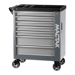 МАСТАК (521-07580G) Тележка инструментальная, 7 выдвижных ящиков, "НОВА", серая