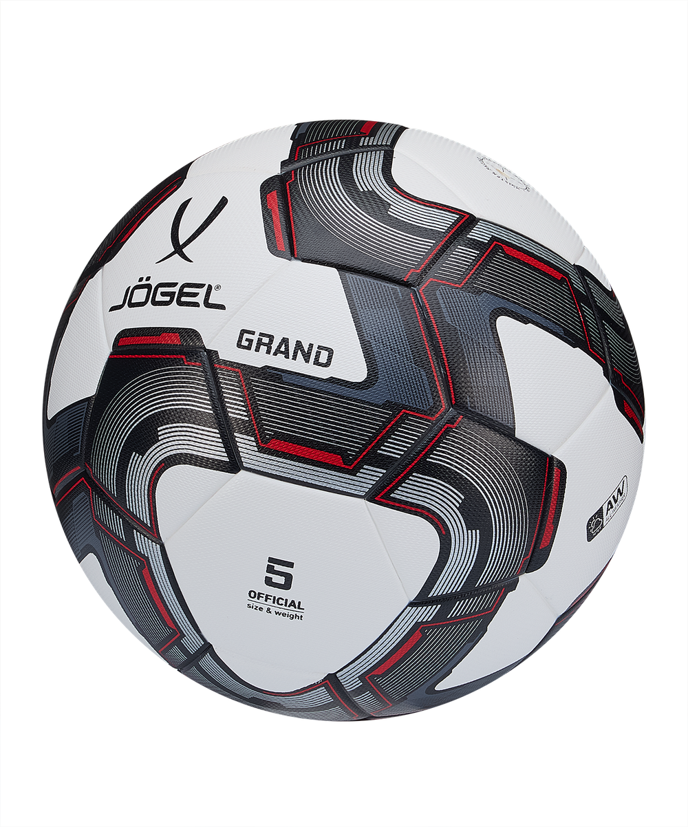 Мяч футбольный Grand №5, белый