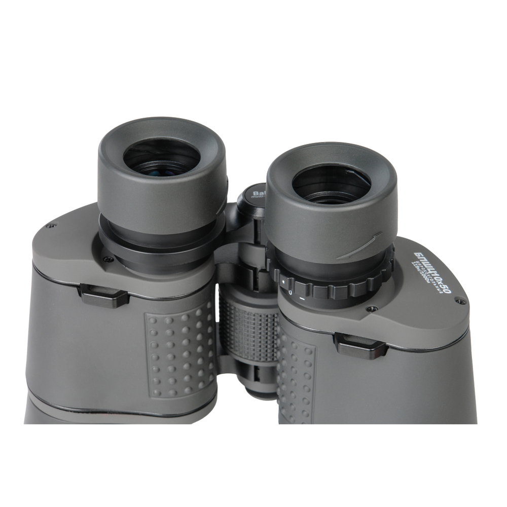 Бинокль Veber Classic БПШЦ 10x50 VRWA широкоугольный, серый