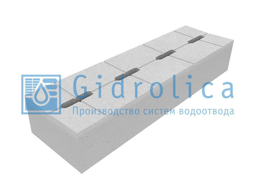 Решётка водоприёмная РЛБ для бетонных лотков, Gidrolica, Россия