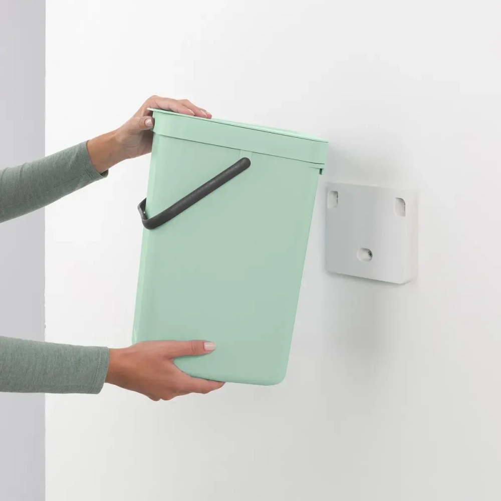 Brabantia Контейнер для мусора Sort & Go 12л для сортировки Jade Green