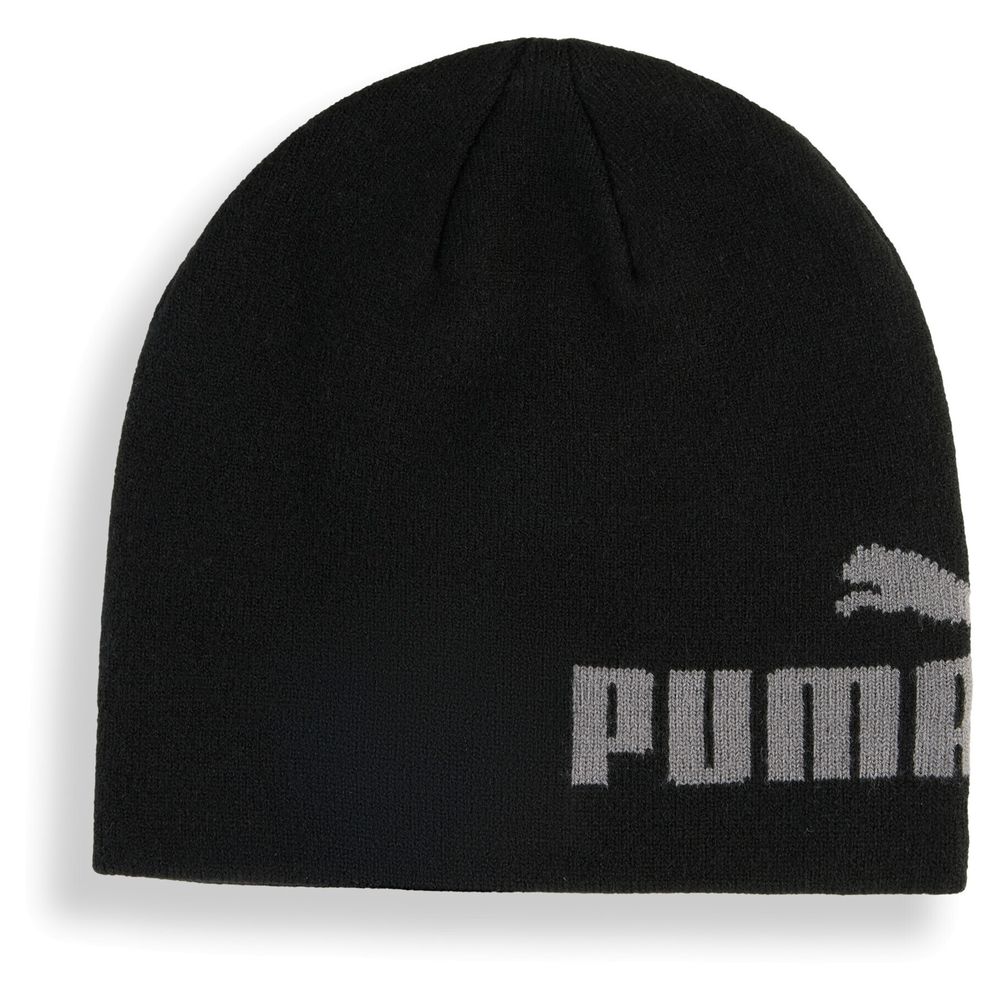 Шапка PUMA ESS Mid Crown Cuffless Beanie, 02641101, 100% акрил, черный