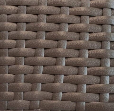 Стул плетеный ReeHouse Dove, коричневый люкс