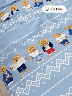 Пододеяльник Milky Garden "Мишки" евро 200х215 см