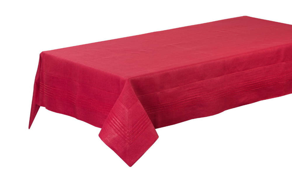 Скатерть 175x240 Zanotto Милос красная