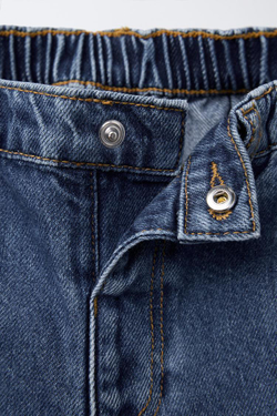 ZARA ДЖИНСЫ КАРГО, СВЕТЛО-СИНИЙ