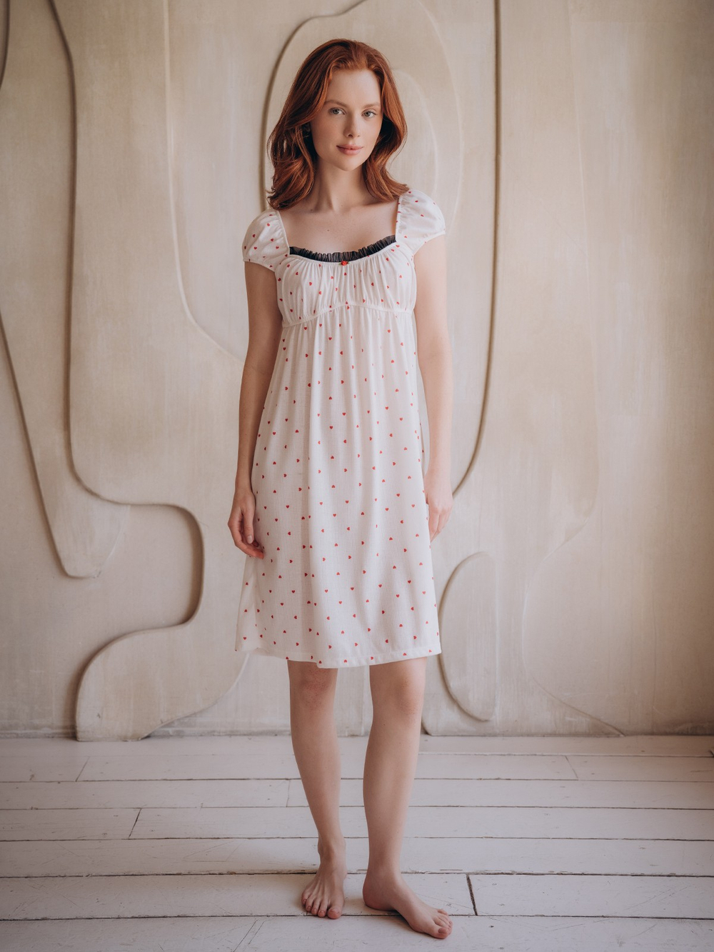 Сорочка домашняя Indefini (Арт. 5062SBX)