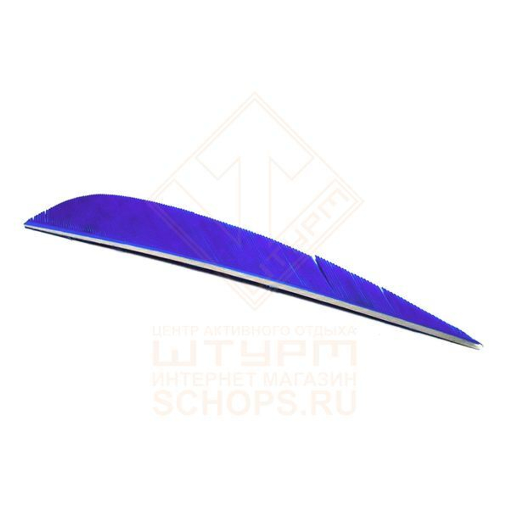 Оперение натуральное Parabol RW 4", Blue