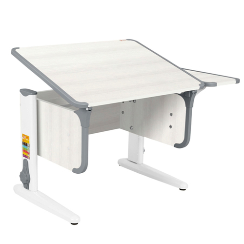 Растущая парта Дэми с боковой полкой СУТ 41-01 (1030×550 мм)