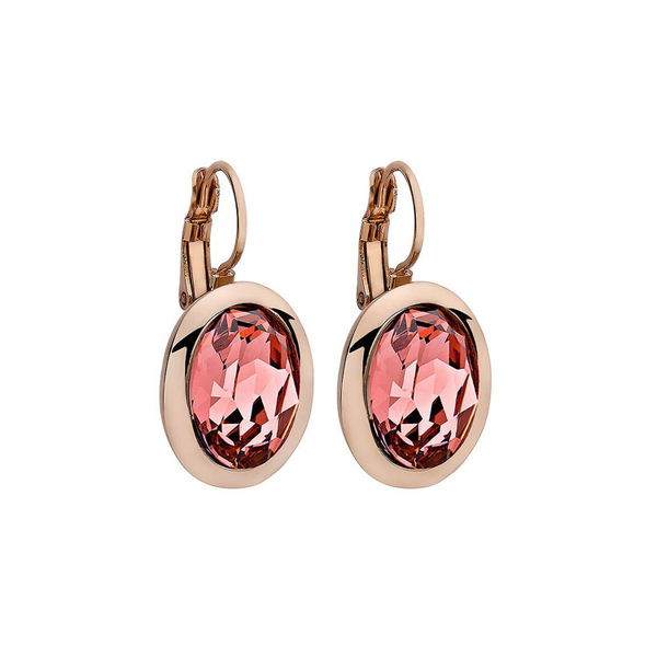 Серьги Qudo Tivola Rose Peach 303086 R/RG