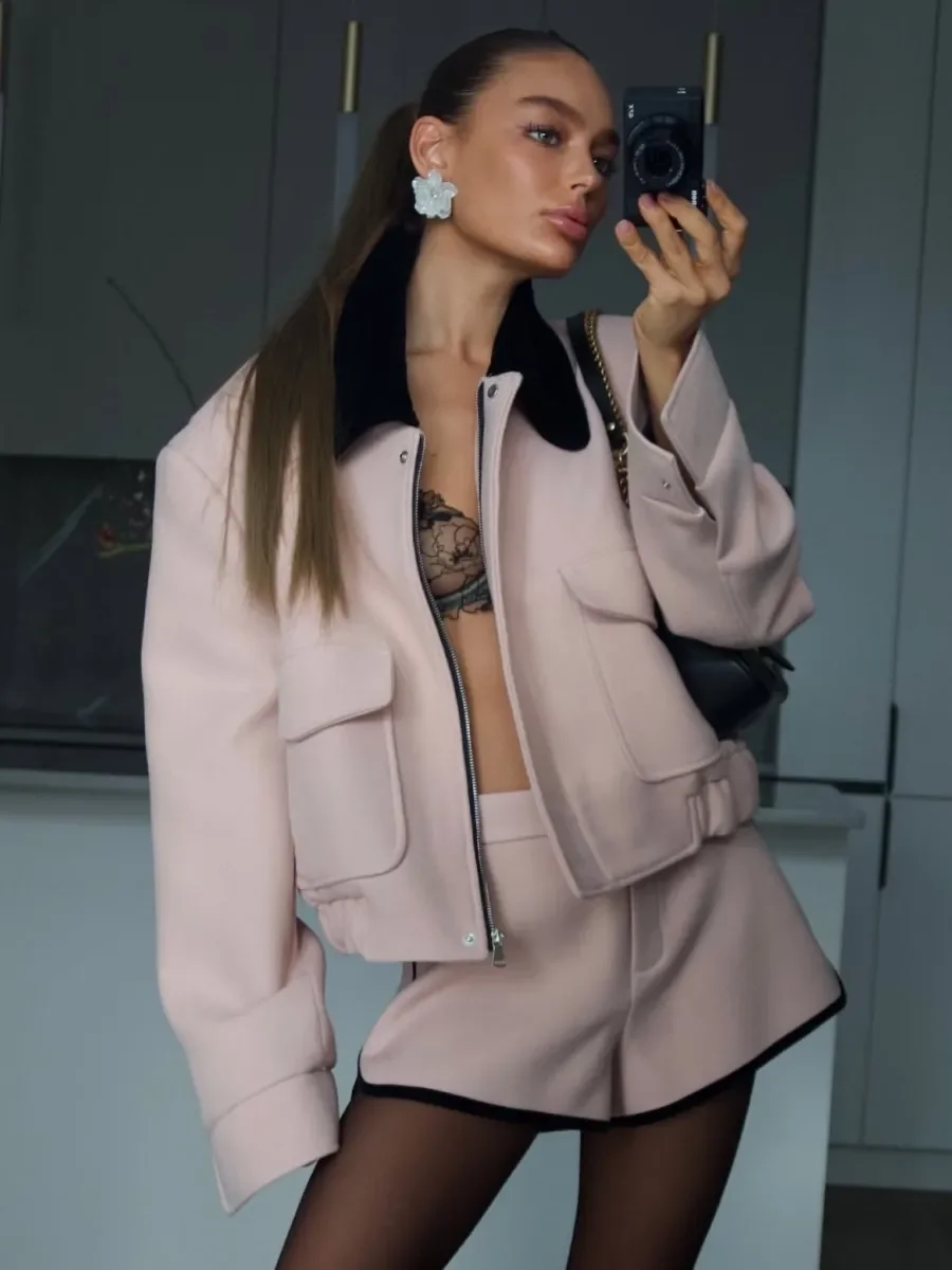 Шорты FLAMINGO, Розовый