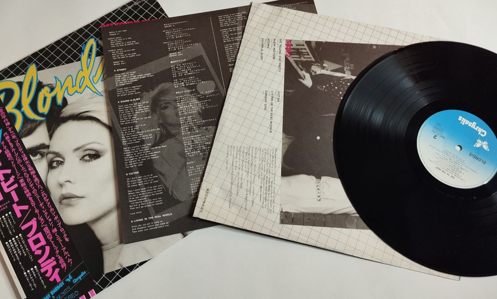 Винтажная виниловая пластинка LP Blondie Eat To The Beat (Japan 1979)