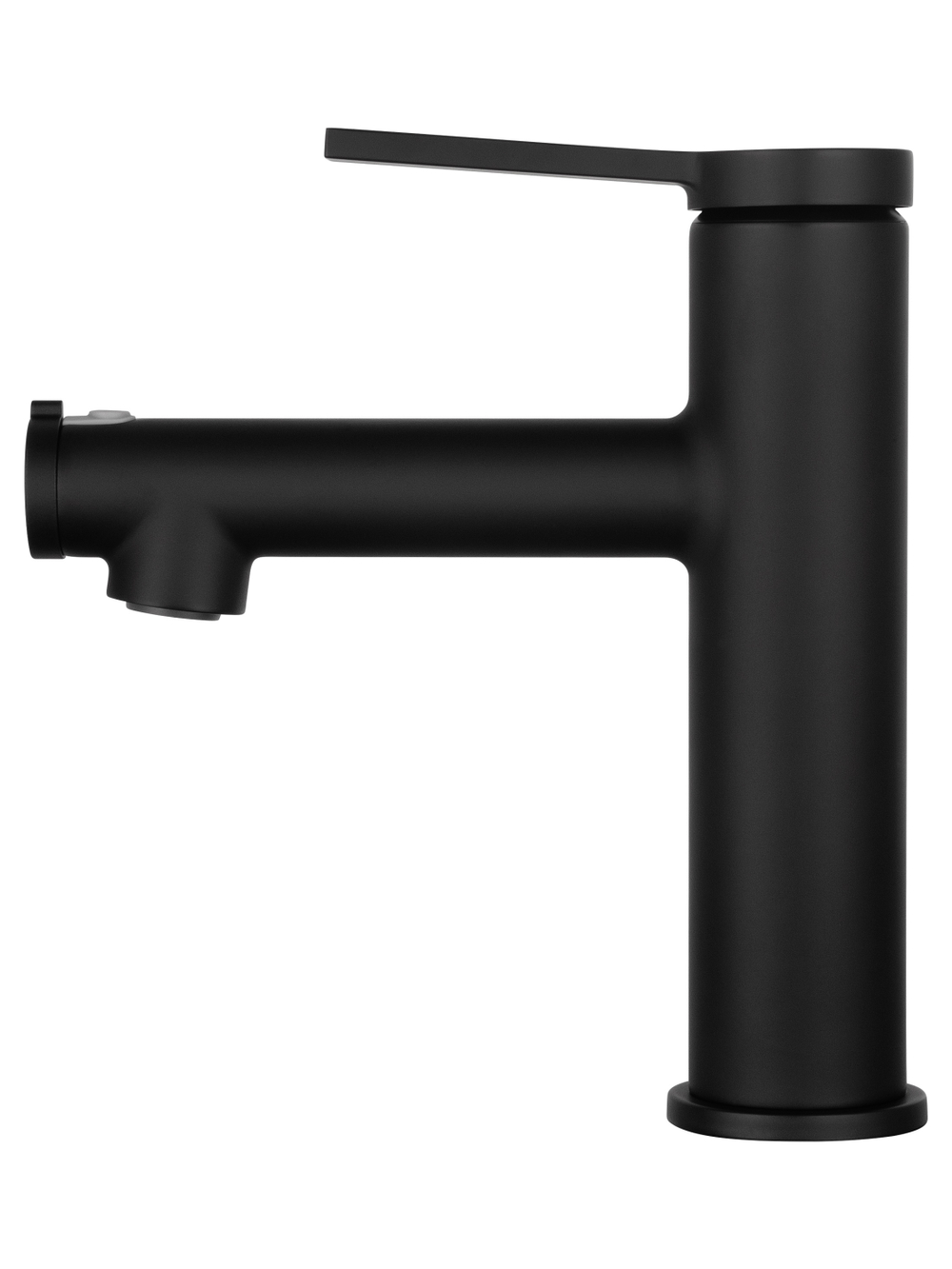 Смеситель для раковины с функцией полоскания WONZON & WOGHAND, Черный матовый (WW-H1017-MB)