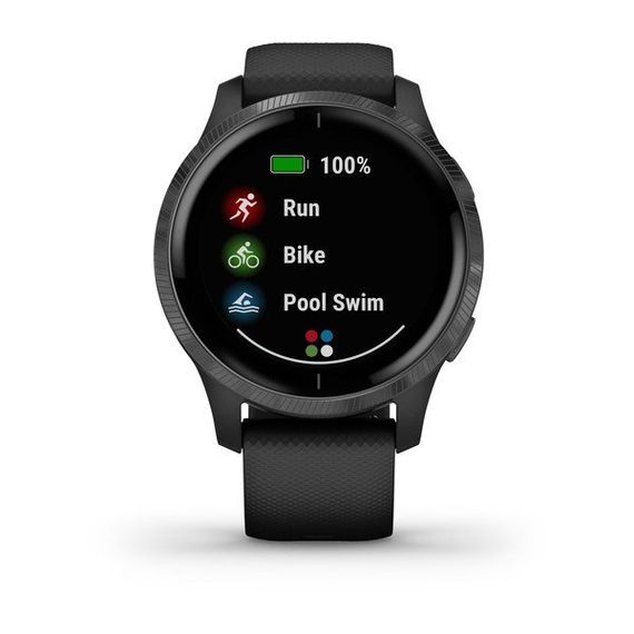 Garmin VENU черные с серым безелем