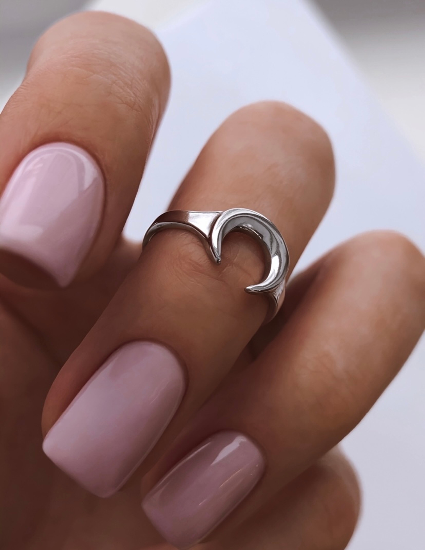 Кольцо фалангу Лунница