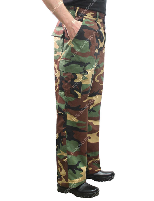 Брюки Универсал Рип-Стоп Зеленый КМФ