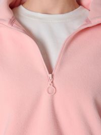 Олимпийка флисовая "Светло-розовая" женская