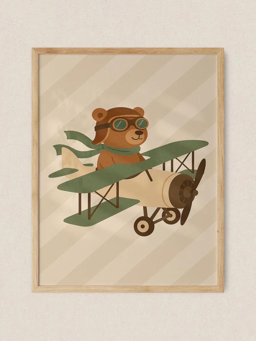 Постер 30х40 см в детскую мальчика Ретро