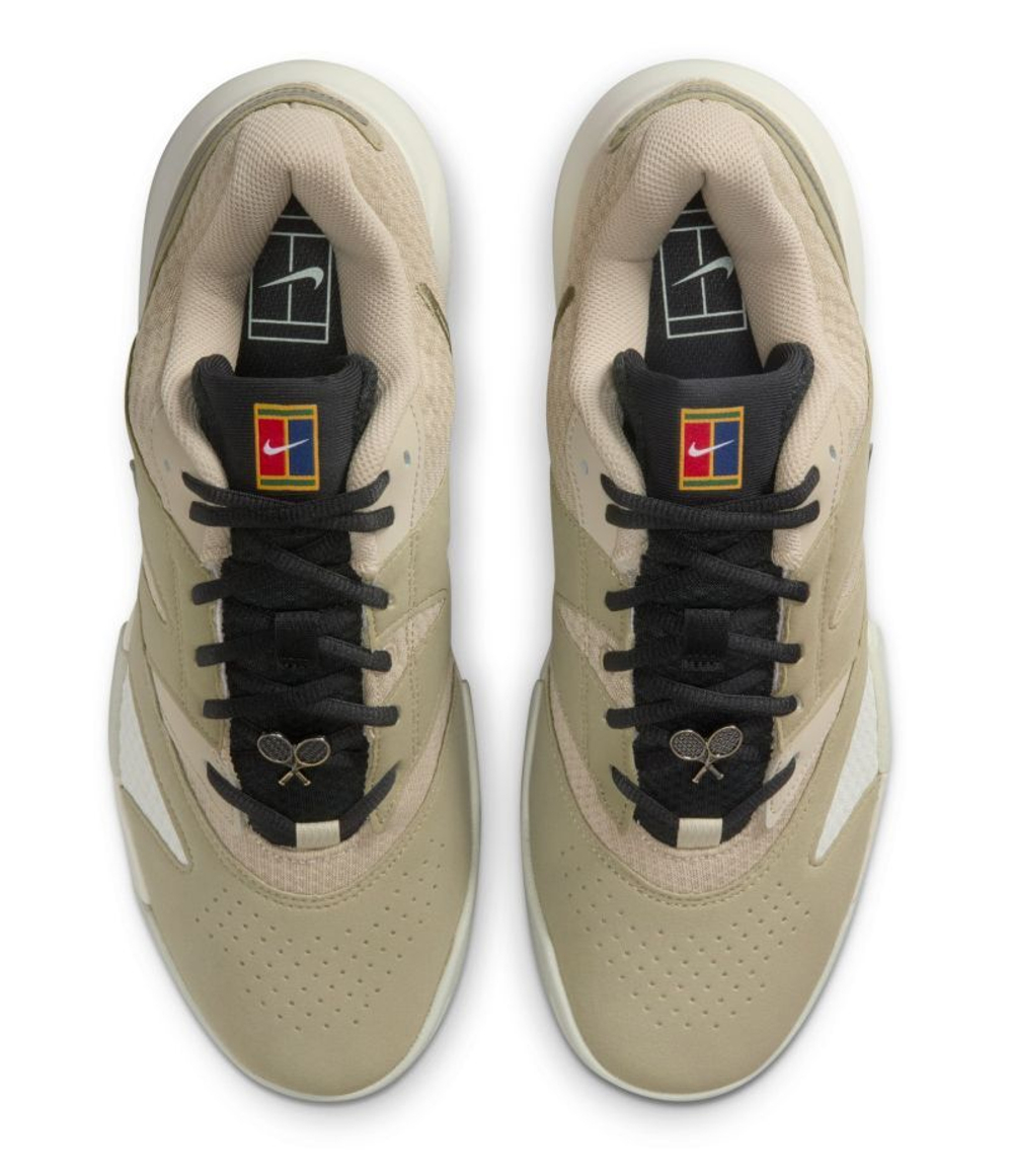 Мужские теннисные кроссовки Nike Court Lite 4 Heritage - desert khaki/medium olive