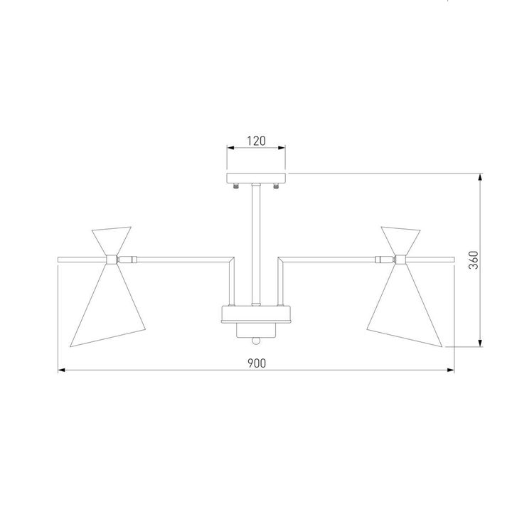 Потолочная люстра Eurosvet Apart 70114/8 белый