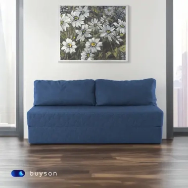 Бескаркасный диван-кровать (трансформер) BuyDream (синий)