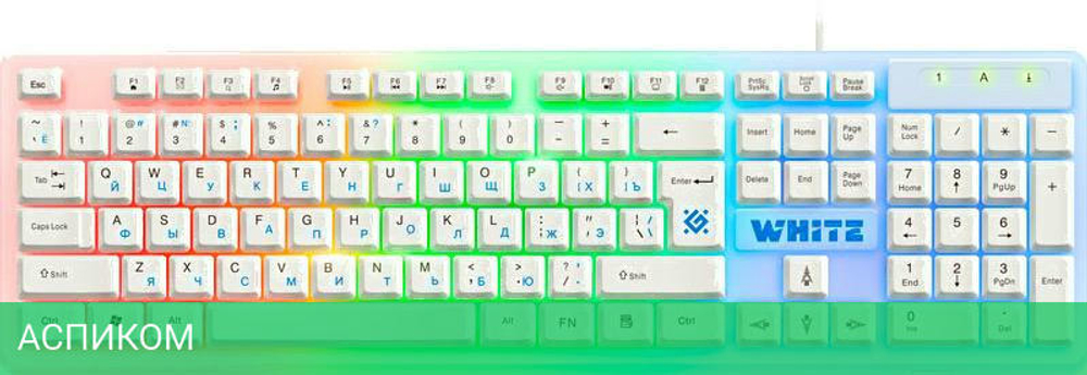 Клавиатура Defender GK-172 White (45172)