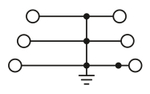 3213739 - PT 1,5/S-3PE - Заземляющая клемма