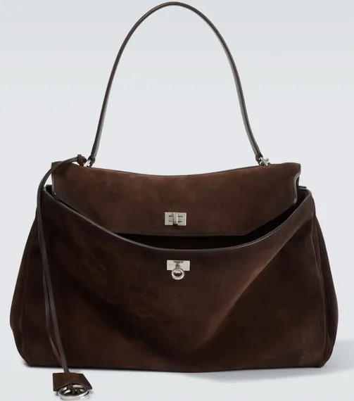 BALENCIAGA RODEO HANDBAG Коричневый