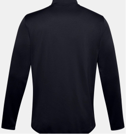 Мужская теннисная кофта Under Armour Men's Armour Fleece 1/2 Zip - черный
