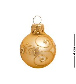 Элита НФШ-1149/6 Набор ел.украшений 6шт «Шары» 40 мм